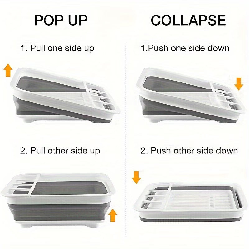 Smart Foldable Dish Rack