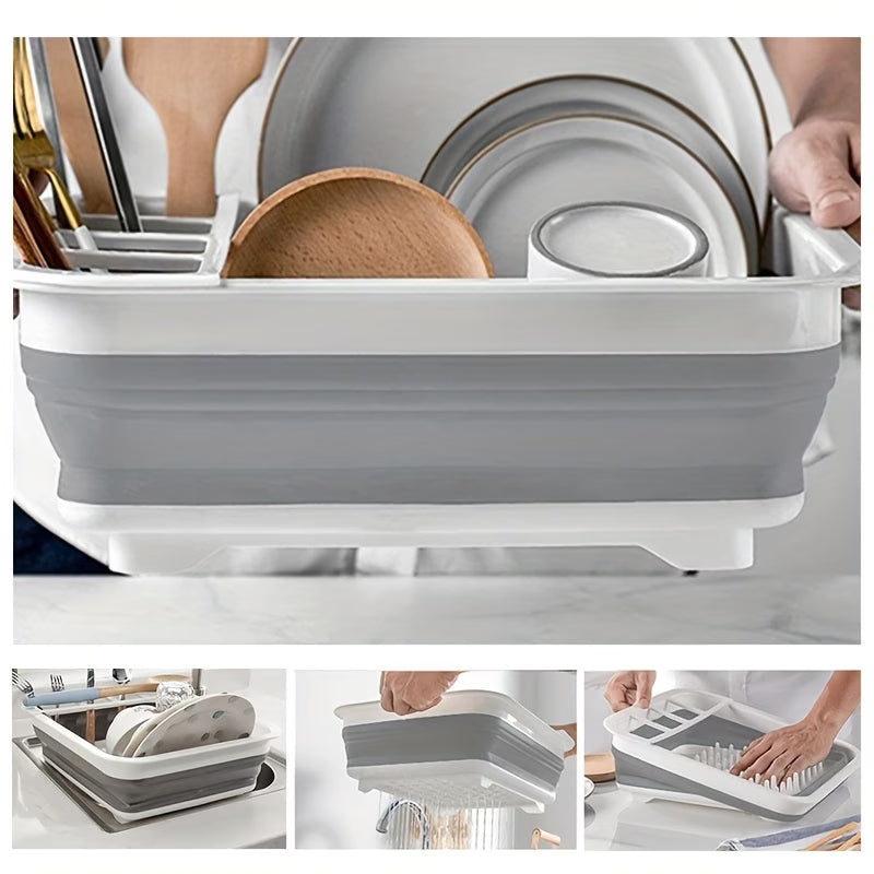 Smart Foldable Dish Rack