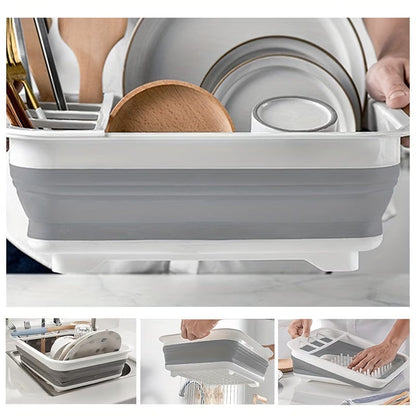 Smart Foldable Dish Rack