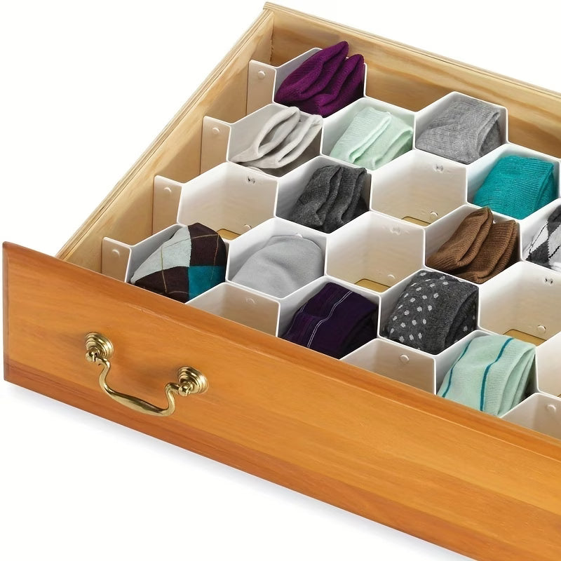 HoneyComb Drawer Organiser (8 Pcs/ Set)