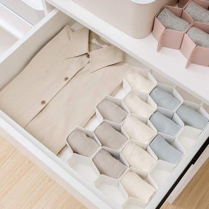 HoneyComb Drawer Organiser (8 Pcs/ Set)