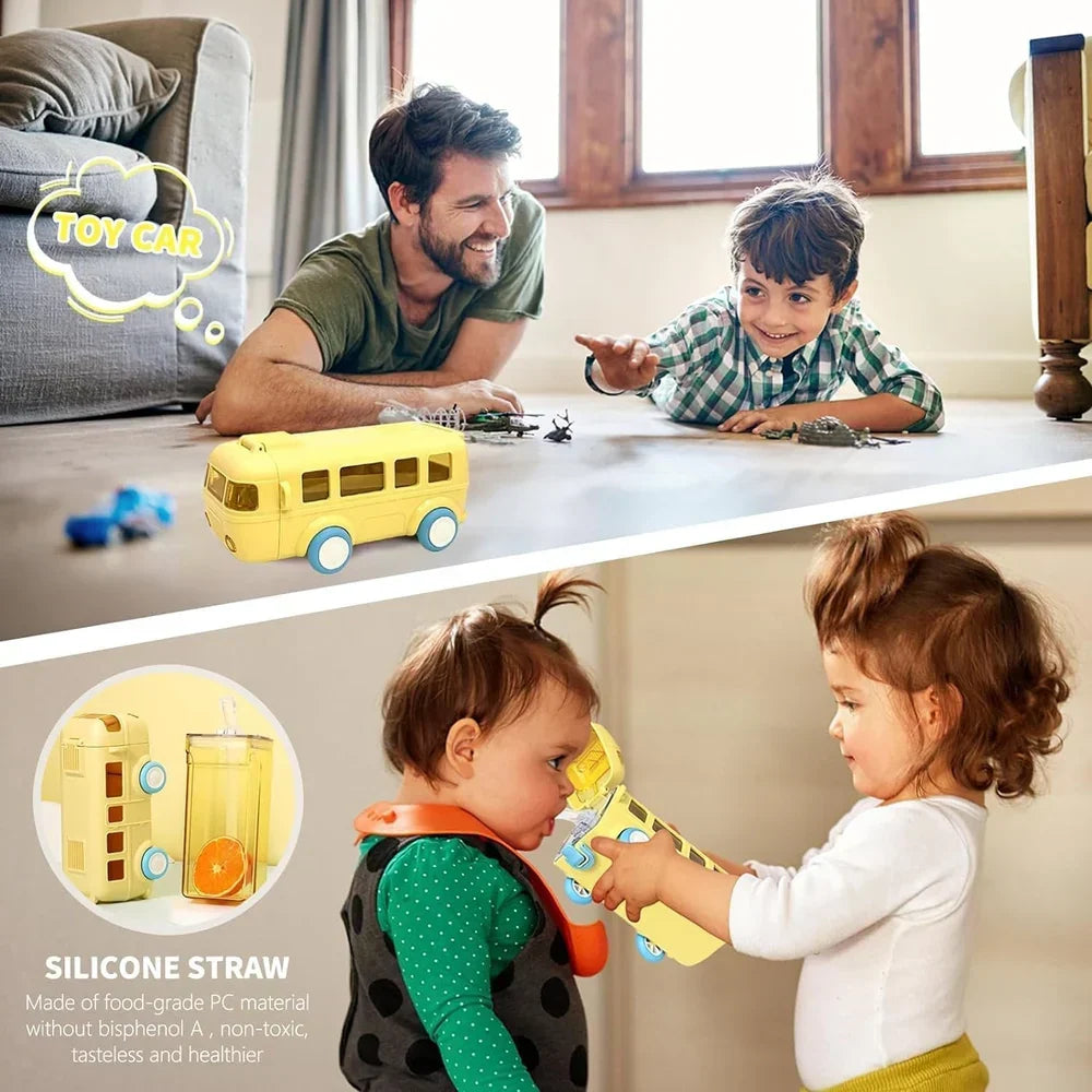 Premium Cute Cartoon Water Bottle for Kids – (Multi-Design)