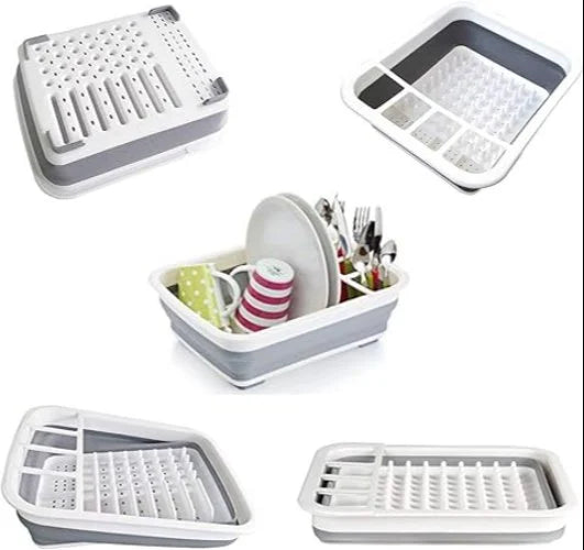 Smart Foldable Dish Rack