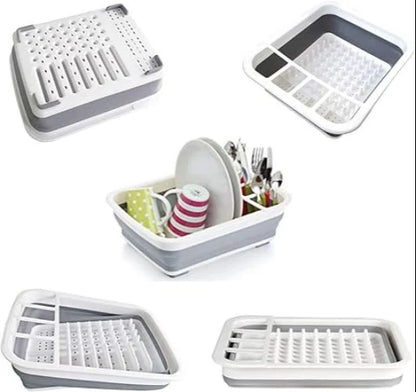 Smart Foldable Dish Rack