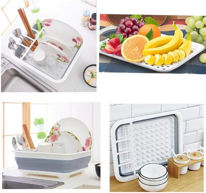 Smart Foldable Dish Rack