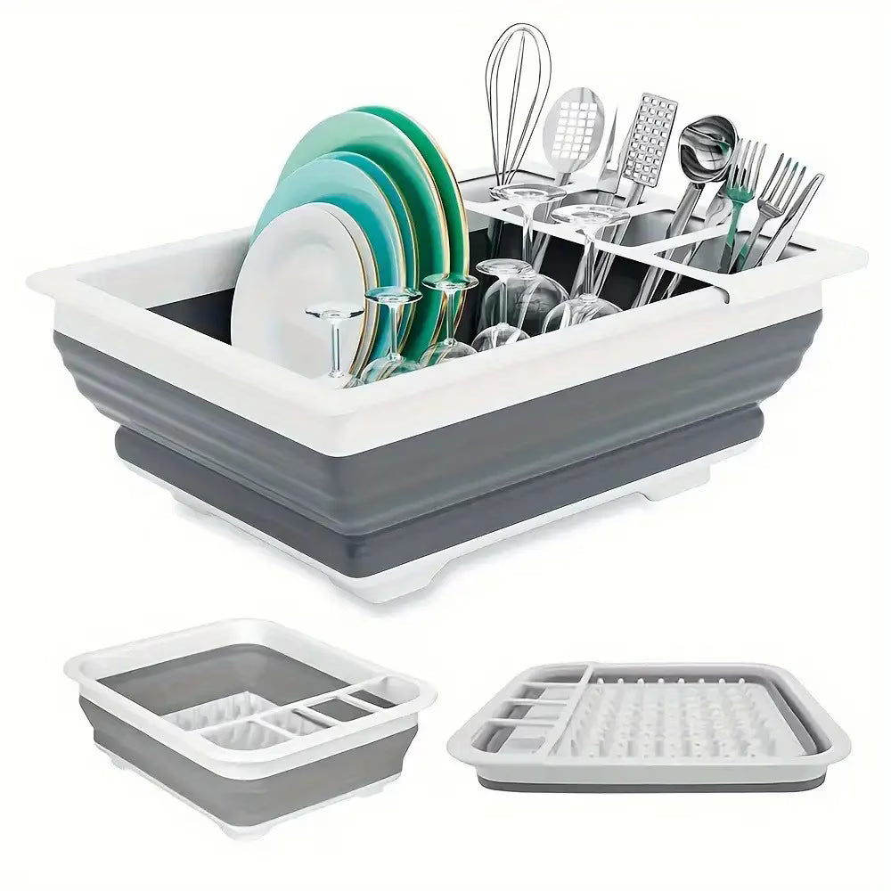 Smart Foldable Dish Rack