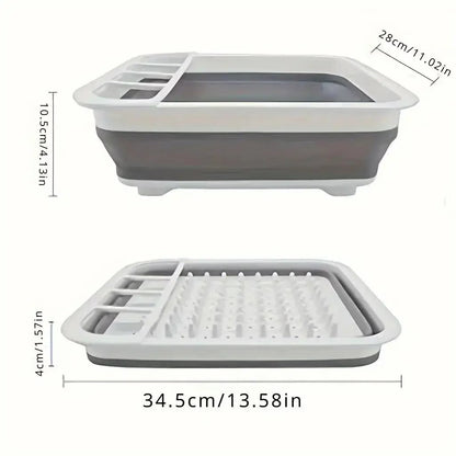 Smart Foldable Dish Rack