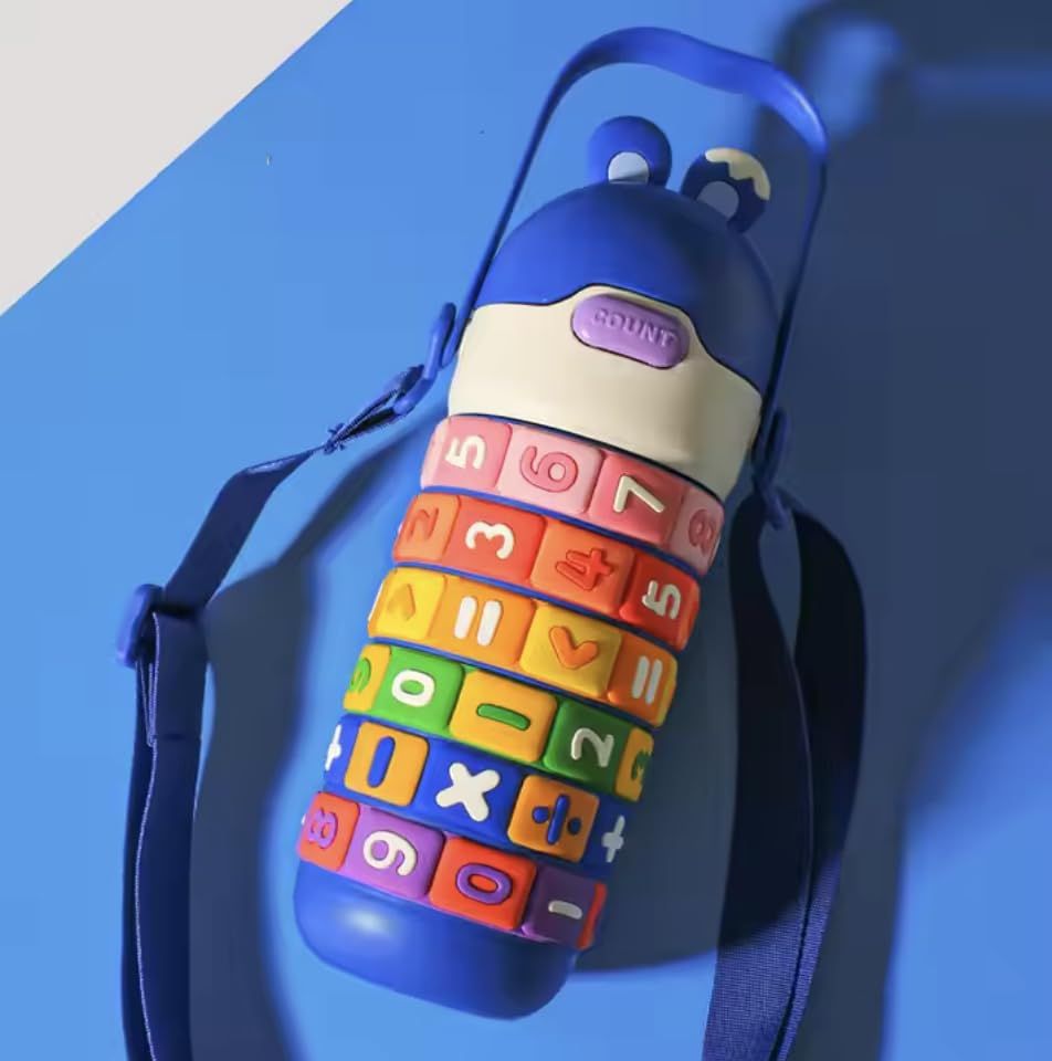 Premium Cute Cartoon Water Bottle for Kids – (Multi-Design)