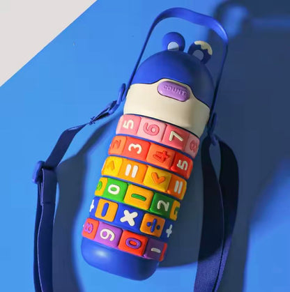 Premium Cute Cartoon Water Bottle for Kids – (Multi-Design)