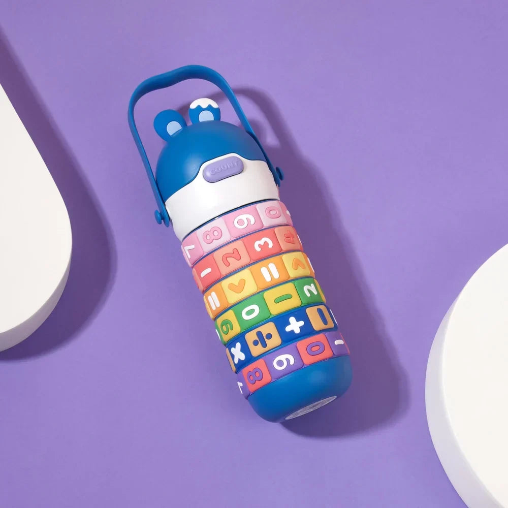 Premium Cute Cartoon Water Bottle for Kids – (Multi-Design)