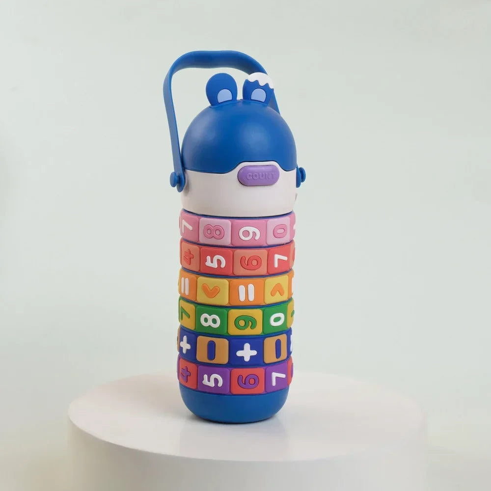 Premium Cute Cartoon Water Bottle for Kids – (Multi-Design)