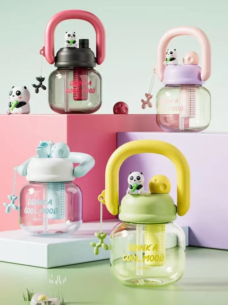Premium Cute Cartoon Water Bottle for Kids – (Multi-Design)