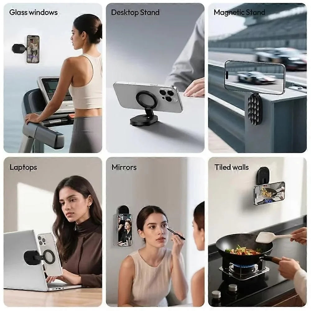 3 in 1 Magnetic Rotatable Vacuum Phone Mount