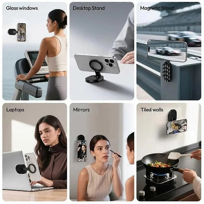 3 in 1 Magnetic Rotatable Vacuum Phone Mount