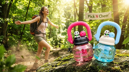 Premium Cute Cartoon Water Bottle for Kids – (Multi-Design)
